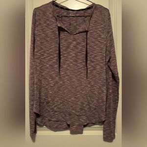 Cozy Heathered Purple Women's Hoodie